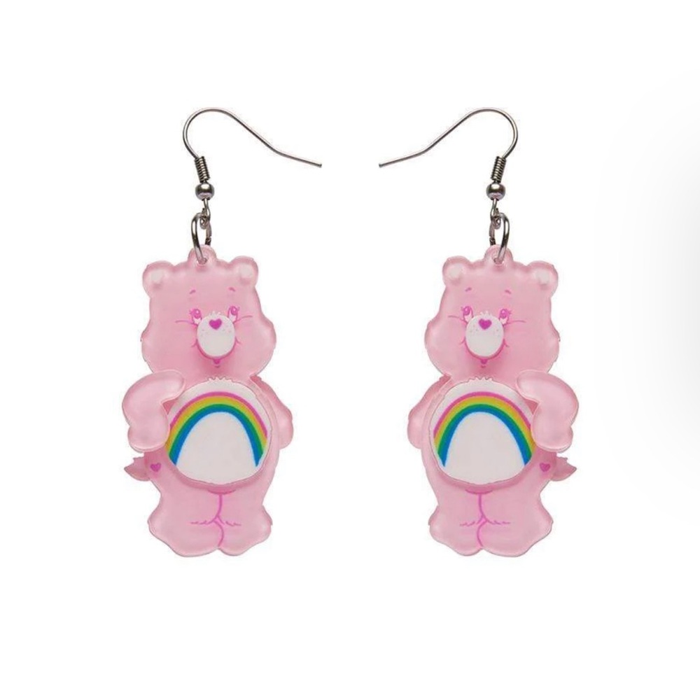 Erstwilder Care Bears Cheer Bear Earrings